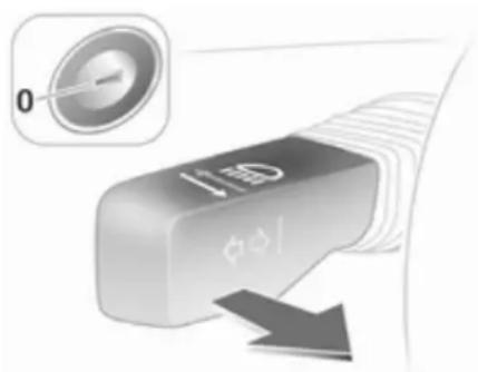 OPEL Astra (2005) - Temporisation d'extinction des feux - 1