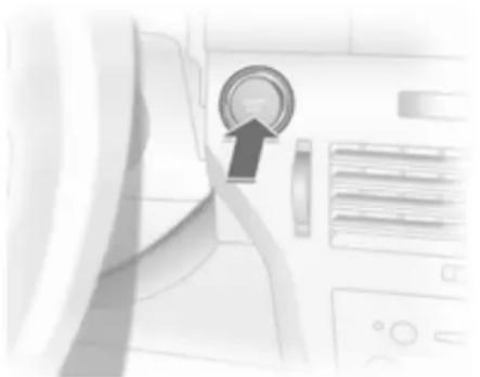 OPEL Astra (2005) - Démarrage avec le bouton Start/Stop - 1