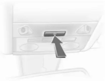 OPEL Astra (2005) - Activation sans surveillance de l'habitacle et de l'inclinaison du véhicule - 1