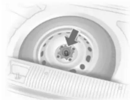 OPEL Astra (2005) - Roue de secours - 1