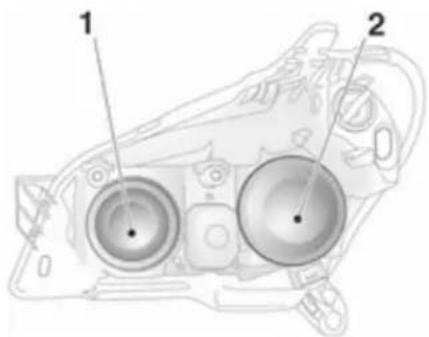 OPEL Astra (2005) - Remplacement des ampoules - 2