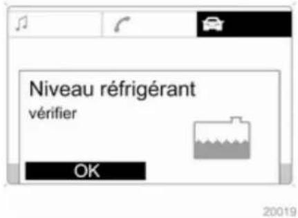 OPEL Astra (2005) - Niveau de liquide de refroidissement du moteur - 1