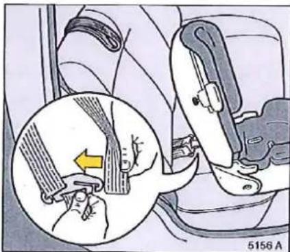 OPEL Tigra (1995) - Siège de sécurité pour enfants - 5