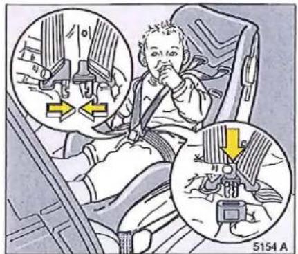 OPEL Tigra (1995) - Siège de sécurité pour enfants - 2