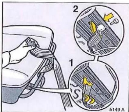 OPEL Tigra (1995) - Berceau de sécurité pour enfants - 3