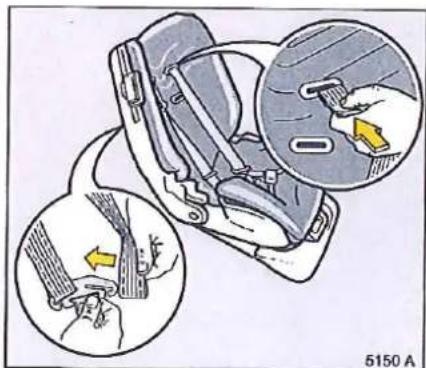 OPEL Tigra (1995) - Siège de sécurité pour enfants - 1