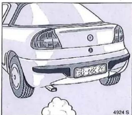 OPEL Tigra (1995) - Vérifications avant de prendre la route - 1