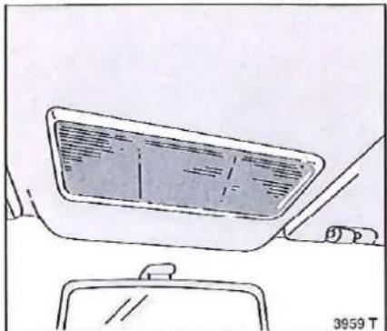 OPEL Tigra (1995) - Éclairage de l'affichage d'informations - 1