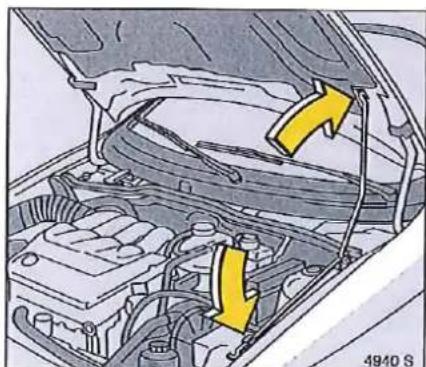 OPEL Tigra (1995) - Capot-moteur - 2