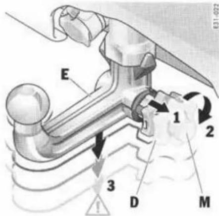 PORSCHE Cayenne S (2003) - Prise de remorque - 1