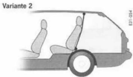 PORSCHE Cayenne S (2003) - Variantes d'utilisation autorisées - 2