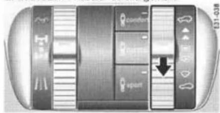 PORSCHE Cayenne S (2003) - Abaisissement du vehicule - 2
