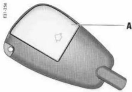 PORSCHE Cayenne S (2003) - Télécommande du chauffage auxiliaire - 1