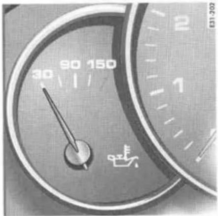 PORSCHE Cayenne S (2003) - Voyants de contrôle dans le compteur de vitesse - 7