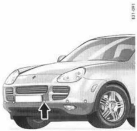 PORSCHE Cayenne S (2003) - Remarque concernant l'utilisation - 1