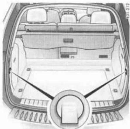 PORSCHE Cayenne S (2003) - Système d'alarme, verrouillage centralisé - 1