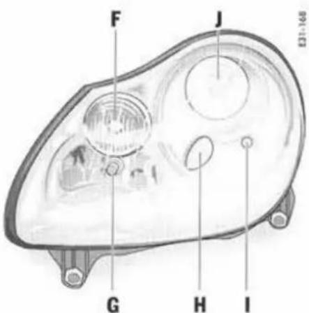 PORSCHE Cayenne S (2003) - Projecteurs halogène - 1