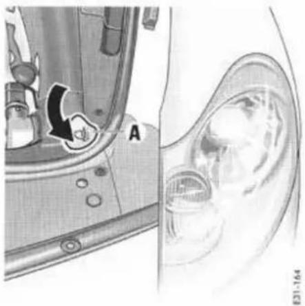 PORSCHE Cayenne S (2003) - Risque de détérioration des projecteurs du aux frottements ou à une augmentation de température. - 1