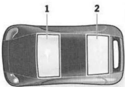 PORSCHE Cayenne S (2003) - Activation du système antidémarrage - 1