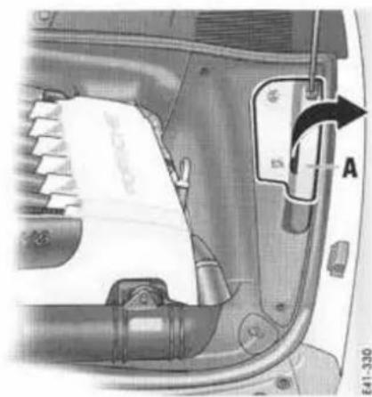 PORSCHE Cayenne S (2003) - Gonflage d'un pneumatique sur les vehicules sans suspension pneumatique - 1