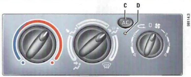 RENAULT Megane (1999) - AIR CONDITIONNÉ (suite) - 1