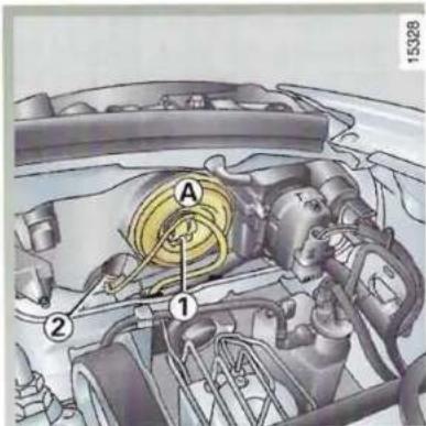 RENAULT Megane (1999) - FEUX AVANT SIMPLE OPTIQUE : remplacement des lampes - 1