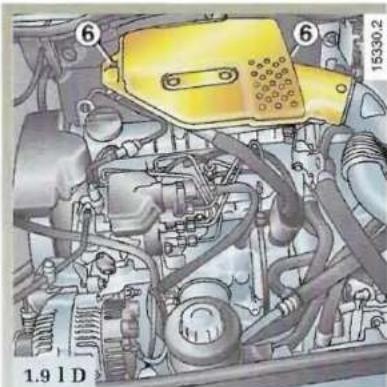 RENAULT Megane (1999) - FILTRES A AIR (remplacement de l'élément filtrant) - 3