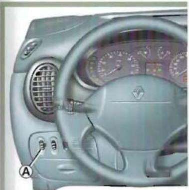 RENAULT Megane (1999) - RÉGLAGE ÉLECTRIQUE DE LA HAUTEUR DES FAISCEAUX - 1