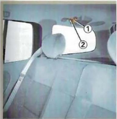 RENAULT Megane (1999) - CEINTURES DE SÉCURITÉ ARRIÈRE CENTRALE VERSIONS BREAK - 1