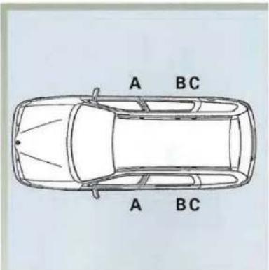 RENAULT Megane (1999) - BARRES DE TOIT VERSIONS BREAK - 2