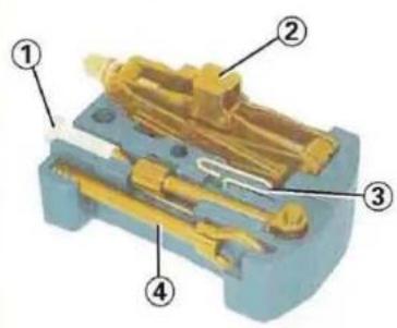 RENAULT Megane (1999) - BLOC-OUTILS - 1