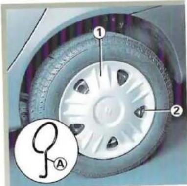 RENAULT Megane (1999) - ENJOLIVEUR - ROUE - 1
