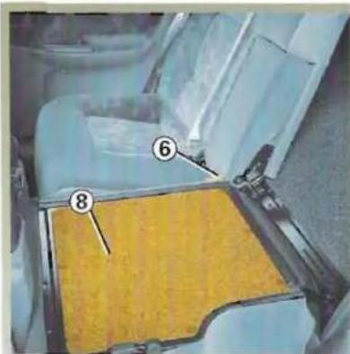 RENAULT Megane (1999) - CEINTURES DE SÉCURITÉ ARRIÈRE SAUF VERSIONS BREAK (suite) - 2