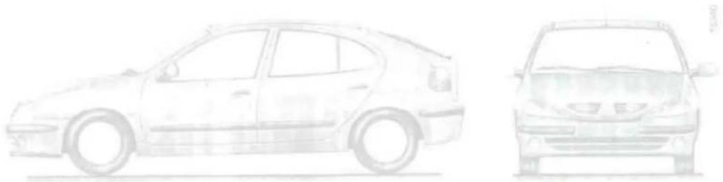 RENAULT Megane (1999) - Chapitre 6 : Caractéristiques techniques - 1