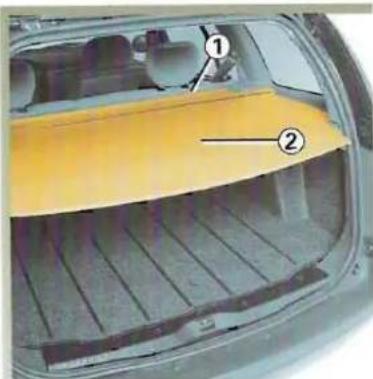 RENAULT Megane (1999) - CACHE-BAGAGES VERSIONS BREAK - 1