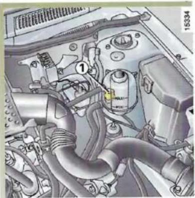 RENAULT Megane (1999) - SYSTÈME DE COUPURE CARBURANT EN CAS DE CHOC VIOLENT - 1