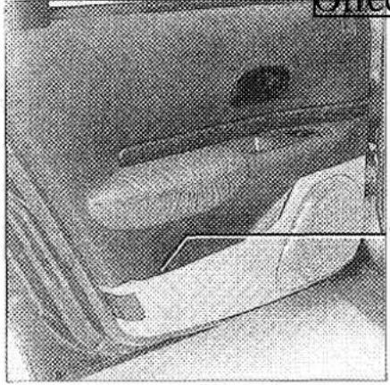 RENAULT Safrane (1991) - Vide-poches cote passager - 1