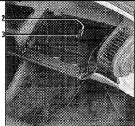 RENAULT Safrane (1991) - Commande de l'intérieur - 1