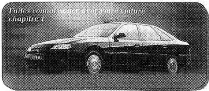 RENAULT Safrane (1991) - S O M M A I R E - 1