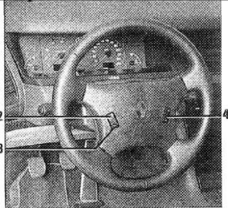 RENAULT Safrane (1991) - Commandes et témoin - 1