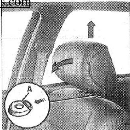 RENAULT Safrane (1991) - Particularité siege passager - 1