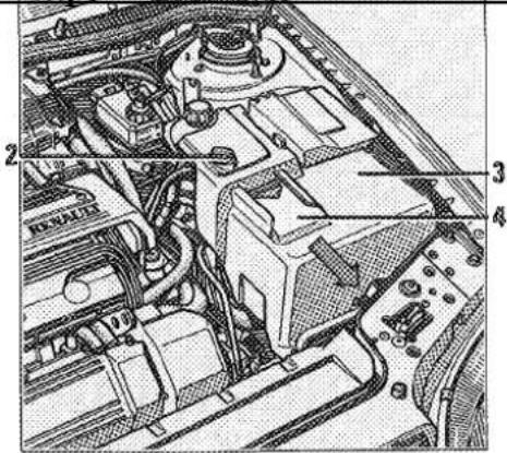 RENAULT Safrane (1991) - Conditions difficiles d'utilisation refroidissement moteur - 1