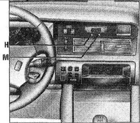 RENAULT Safrane (1991) - Mise à l'heure - 1