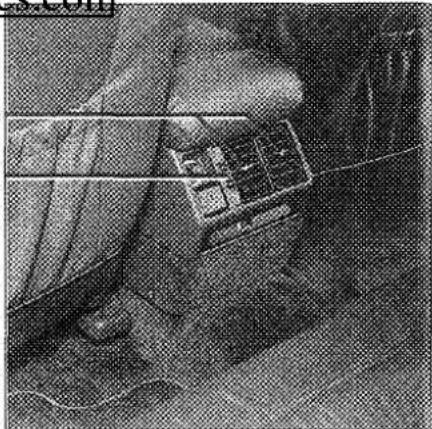 RENAULT Safrane (1991) - Sorties d'air dans l'habitacle - 4
