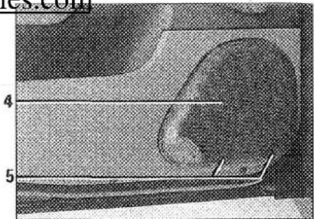 RENAULT Safrane (1991) - Emplacement radio - 2