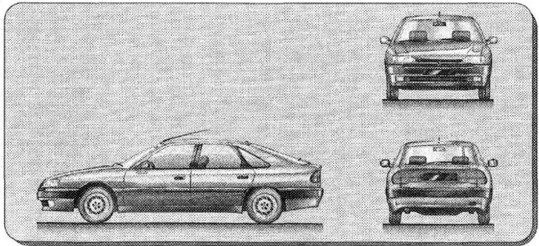 RENAULT Safrane (1991) - Qfrecido por www.electromanuales.com Characteristiques techniques - 1