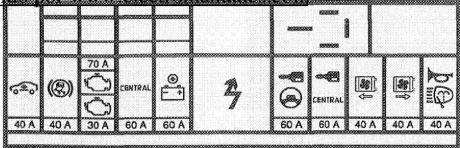 RENAULT Safrane (1991) - Attention - 3