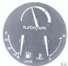 SAAB 900 M (1987) - Manomètre, Saab 900 Turbo 8, et Turbo 16 - 4