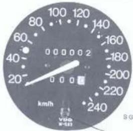 SAAB 900 M (1987) - Manomètre, Saab 900 Turbo 8, et Turbo 16 - 5