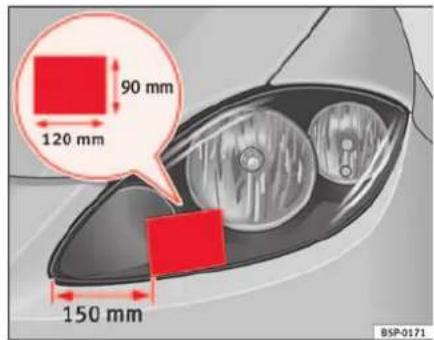 SEAT Leon (2006) - Recouvrement des phares pour le guide droit - 2
